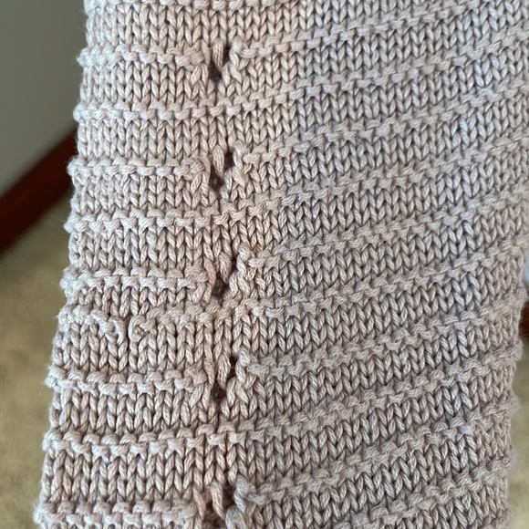 Belle by Bellidini Knit Cardigan Sweater SZ S Light Purple Open Front No Pockets - Picture 11 of 13